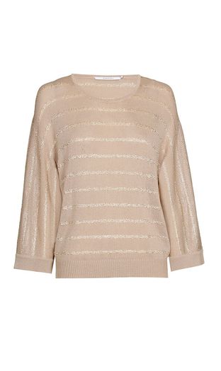 Beige gehaakte trui Aliene Xandres 