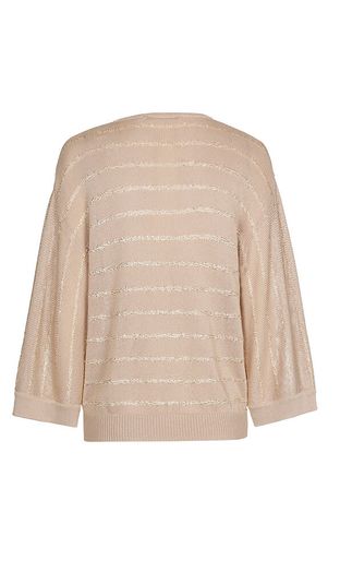 Beige gehaakte trui Aliene Xandres 