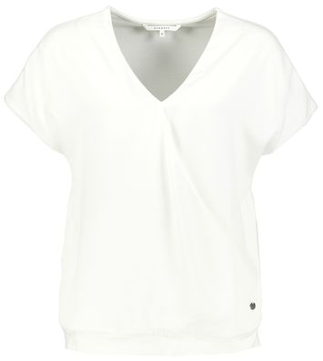 Witte t-shirt met overslag Fantatina Xandres