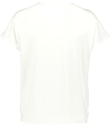Witte t-shirt met overslag Fantatina Xandres