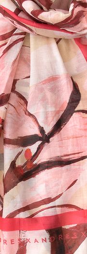 Multicolor sjaal Scarf Painted Xandres