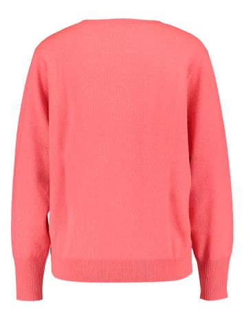 Koraal kleurige trui in cashmere Kumikko Xandres