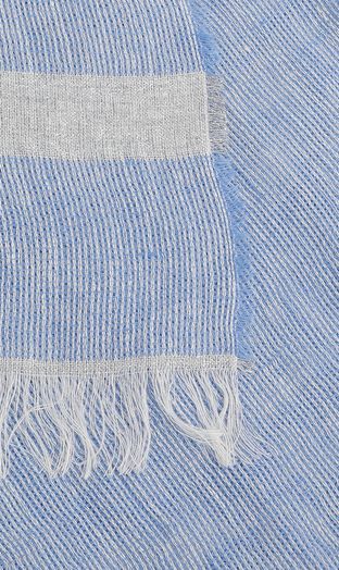 Blauwe sjaal met structuur Scarf Asai Xandres