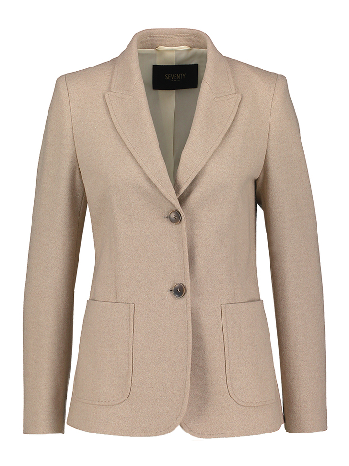 Beige wollen blazer Seventy