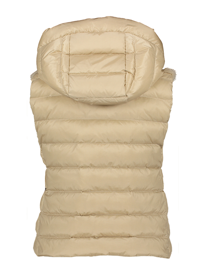 Faux fur bodywarmer met kap Seventy