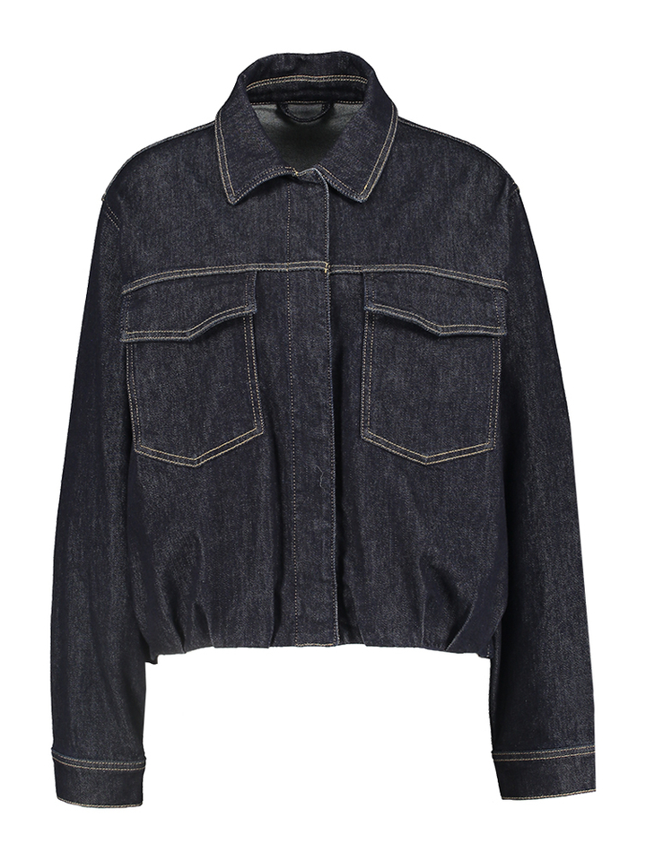 Blauwe denim vest Seventy