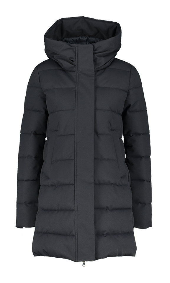 Donkerblauwe regenjas Tatiana Wuly Save The Duck