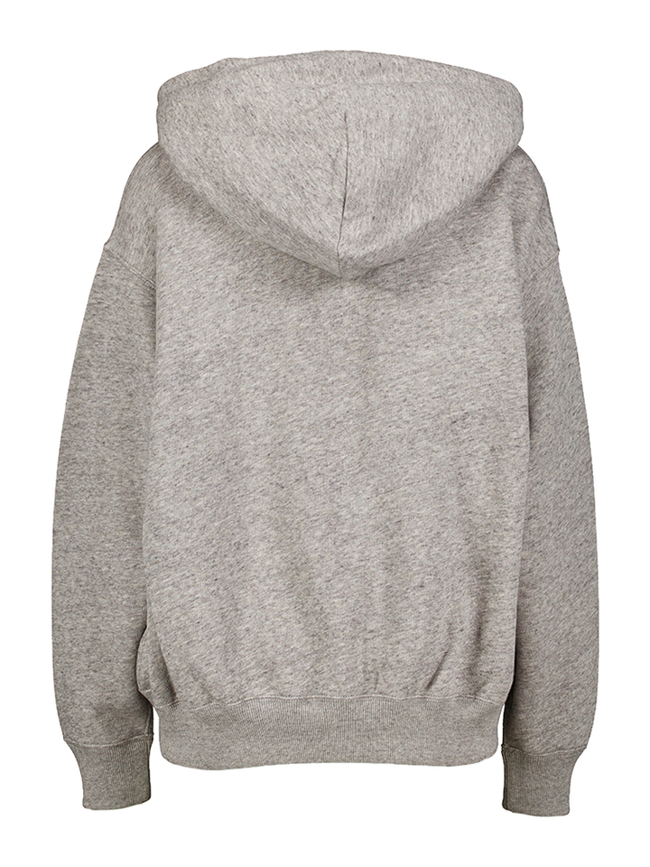 Dark vintage heather sweater met kap Ralph Lauren 