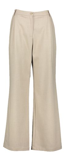 Beige broek met plooi Minky Neo Noir 