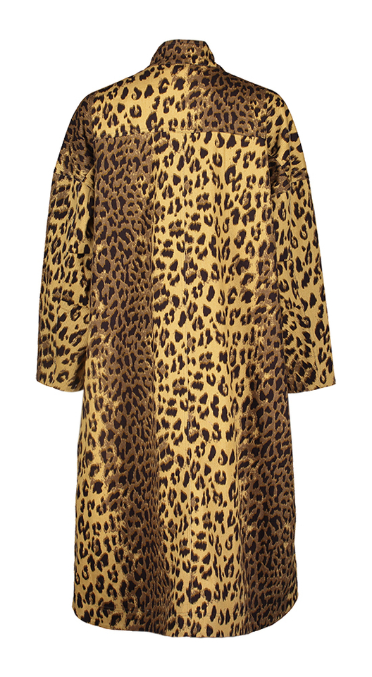 Oversized jas in luipaardprint Juttac Bellerose 