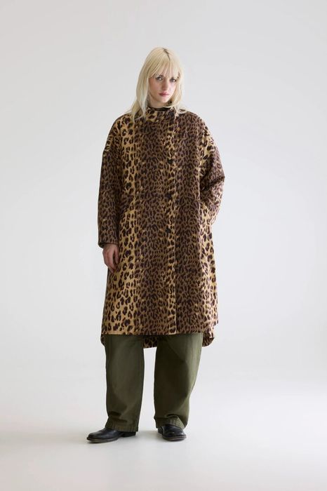 Oversized jas in luipaardprint Juttac Bellerose