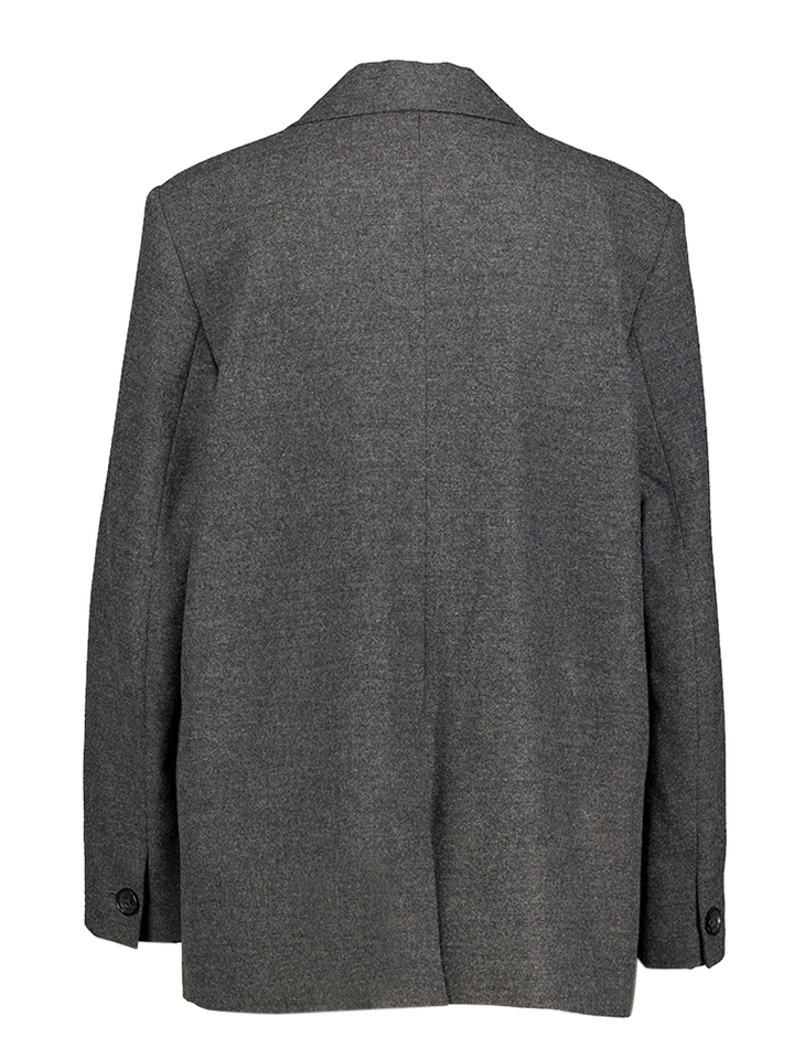 Grijze oversized blazer Volle Bellerose