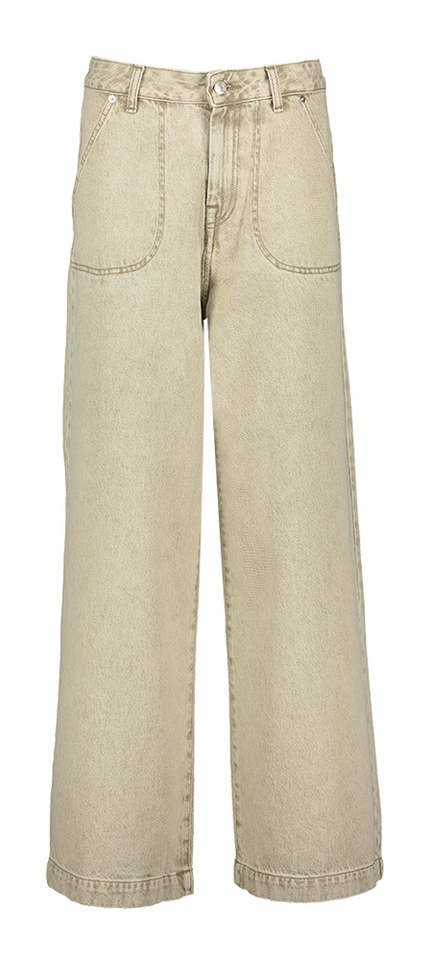 Beige wide leg jeans Petula Bellerose 