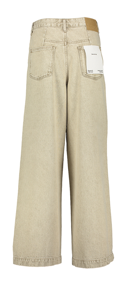 Beige wide leg jeans Petula Bellerose 