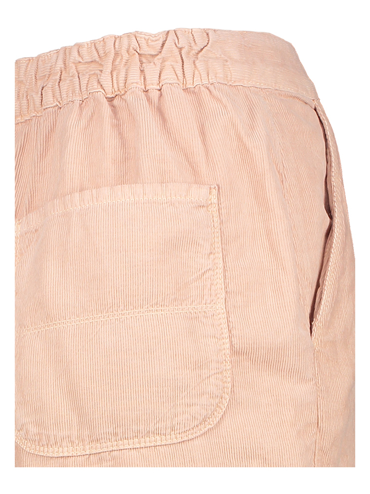 Roze lange broek met elastiek aan de achterkant relaxed fit Pasop Bellerose 
