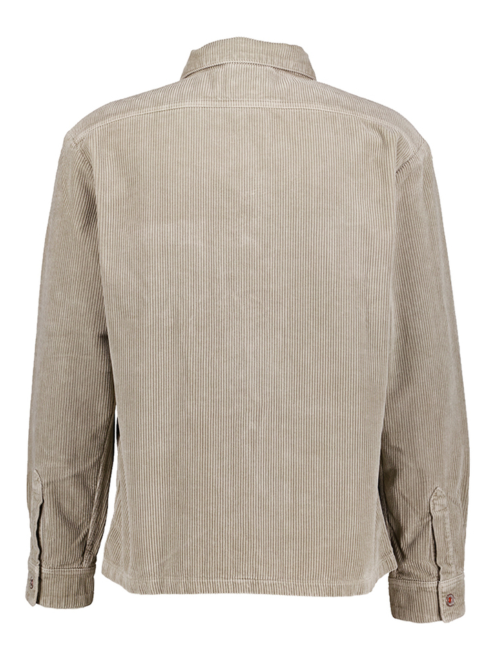 Grijs overhemd in ribfluweel Bellerose