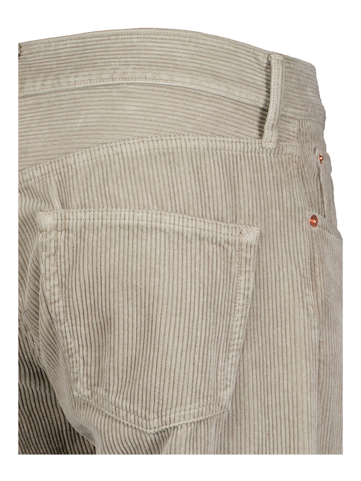 Groene loose fit broek in corduroy Bellerose 