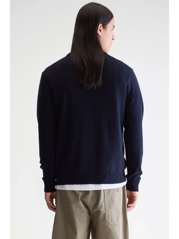 Donkerblauwe basic trui Bellerose