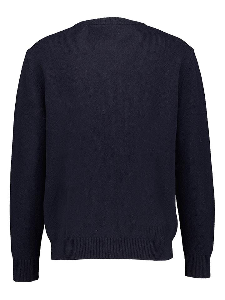 Donkerblauwe basic trui Bellerose