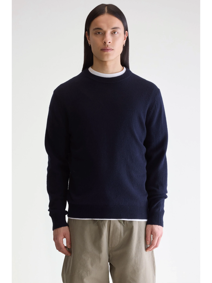 Donkerblauwe basic trui Bellerose