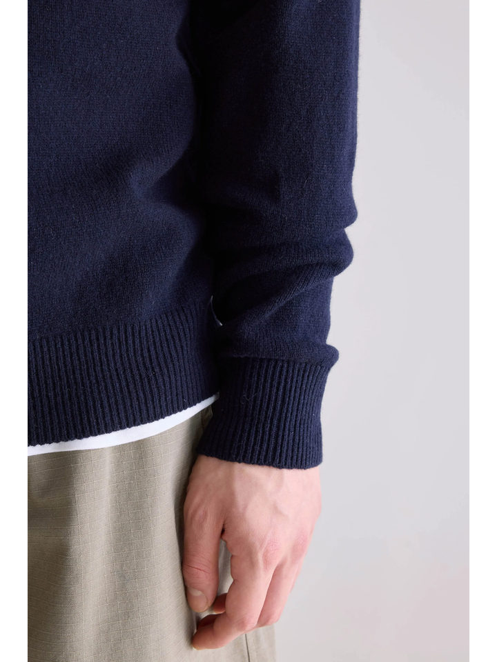 Donkerblauwe basic trui Bellerose