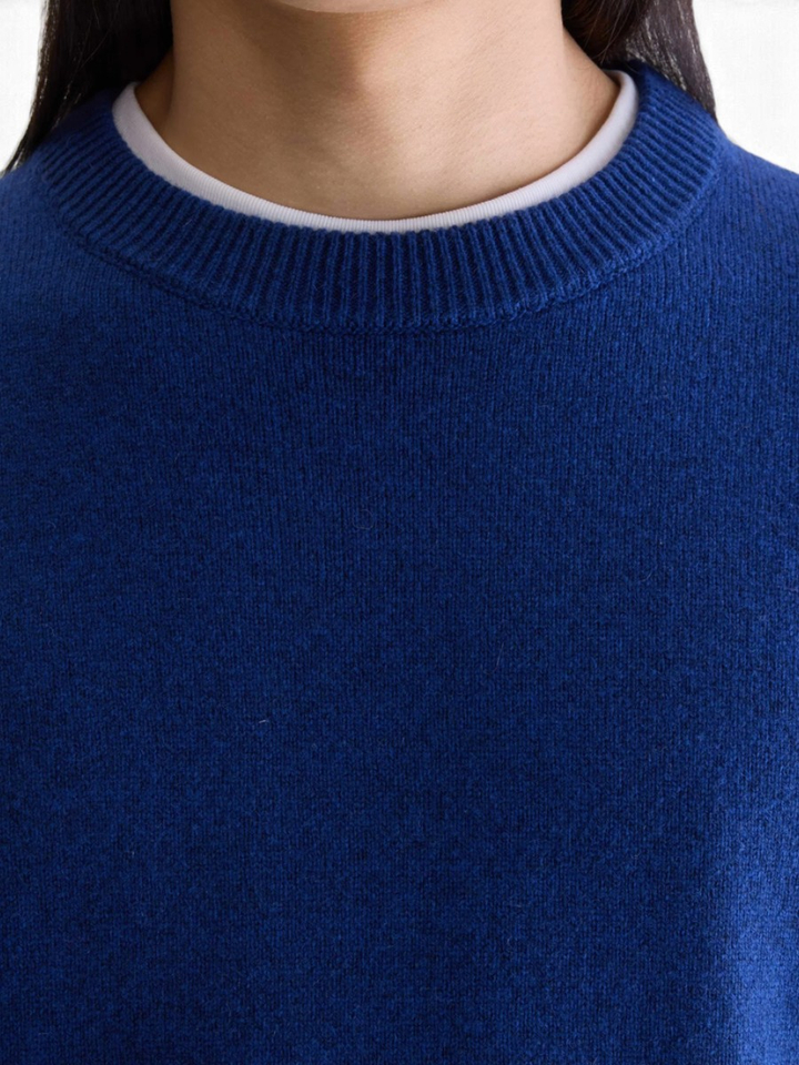 Donkerblauwe pull Bellerose