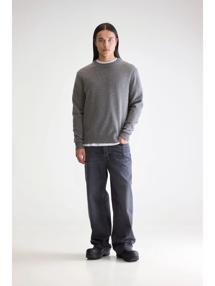 Grijze basic trui Bellerose