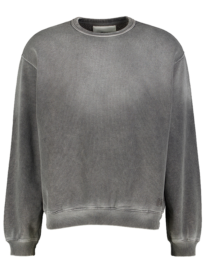 Grijze sweatshirt met ronde hals Fabien Bellerose 