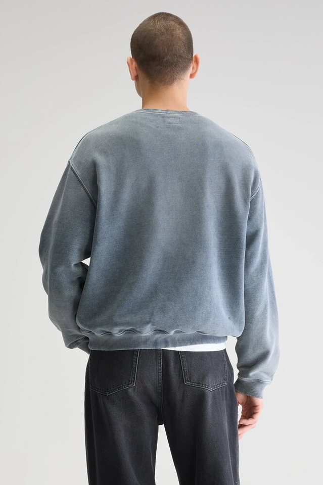 Grijze sweatshirt met ronde hals Fabien Bellerose 