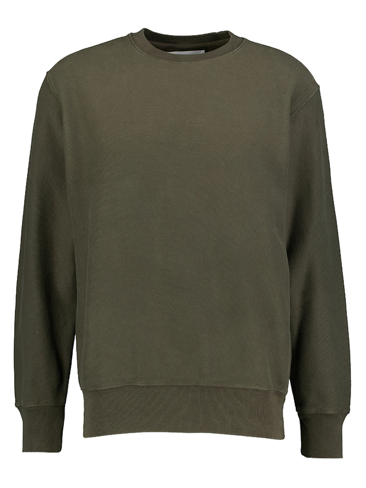 Kaki katoenen sweater  Flake Bellerose 