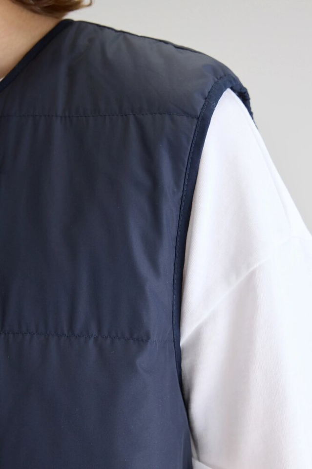 Blauwe bodywarmer Hoch Bellerose 