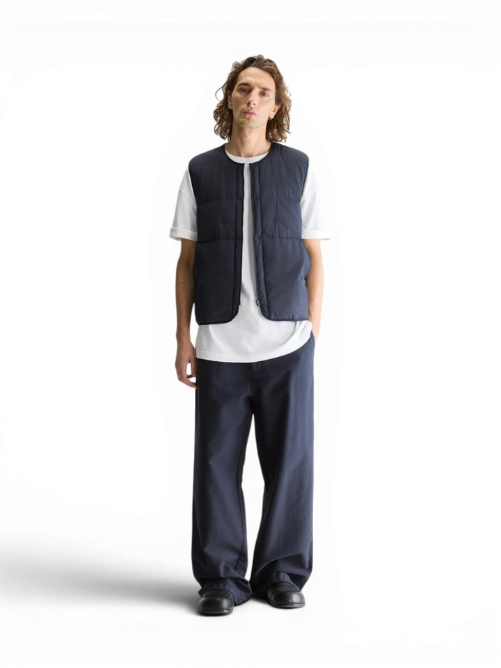 Blauwe bodywarmer Hoch Bellerose 