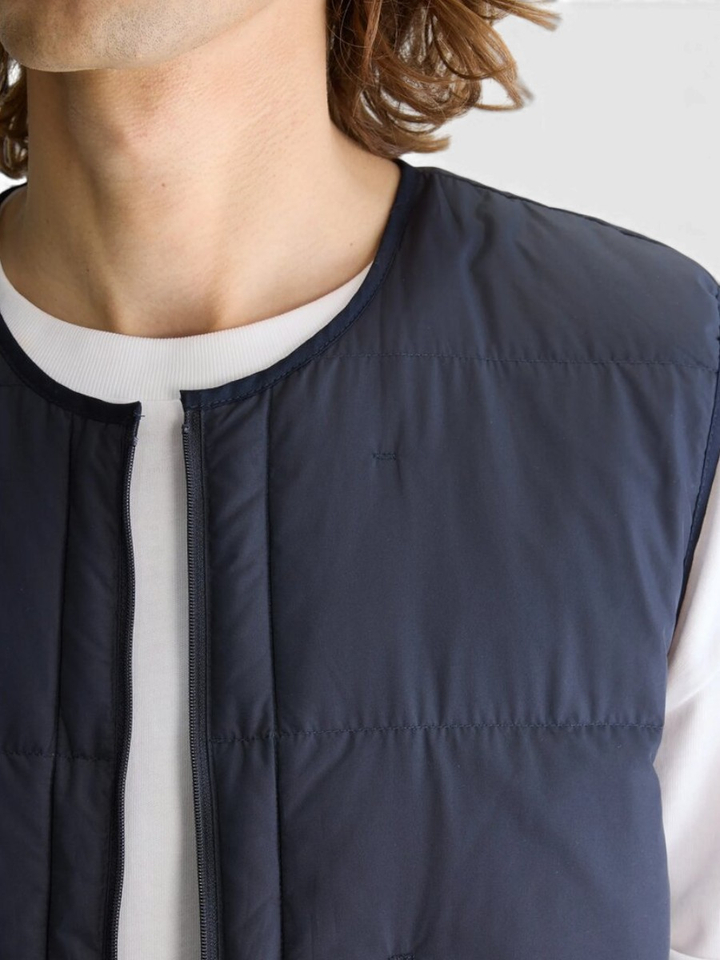Blauwe bodywarmer Hoch Bellerose 