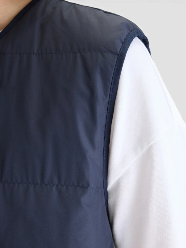 Blauwe bodywarmer Hoch Bellerose 