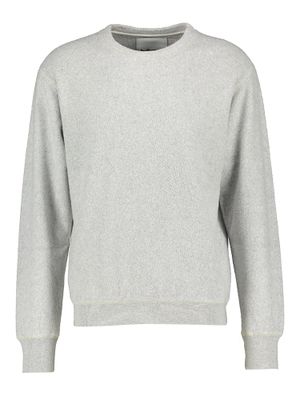 Grijze katoenen sweater in fleece stof Bellerose