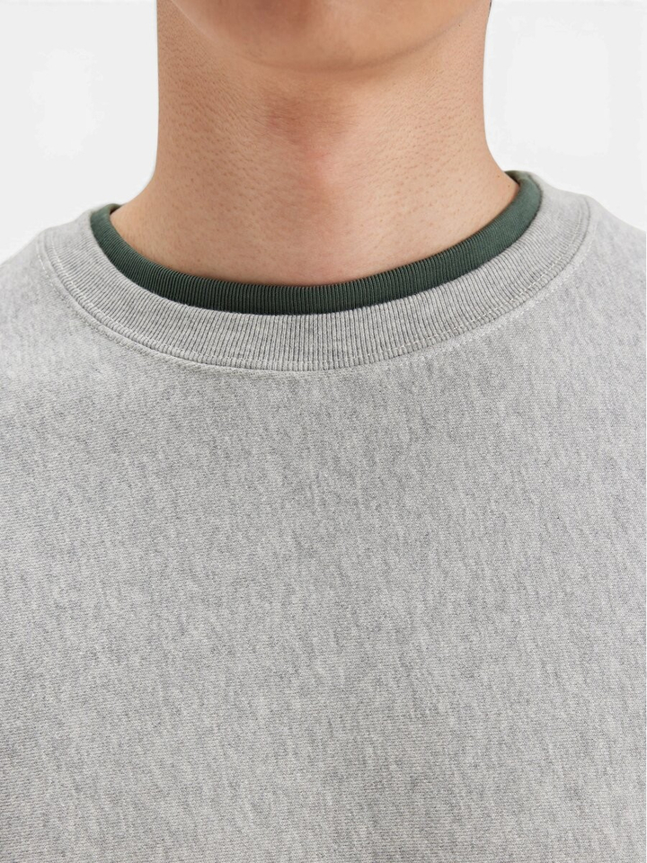 Grijze katoenen sweater Flake Bellerose