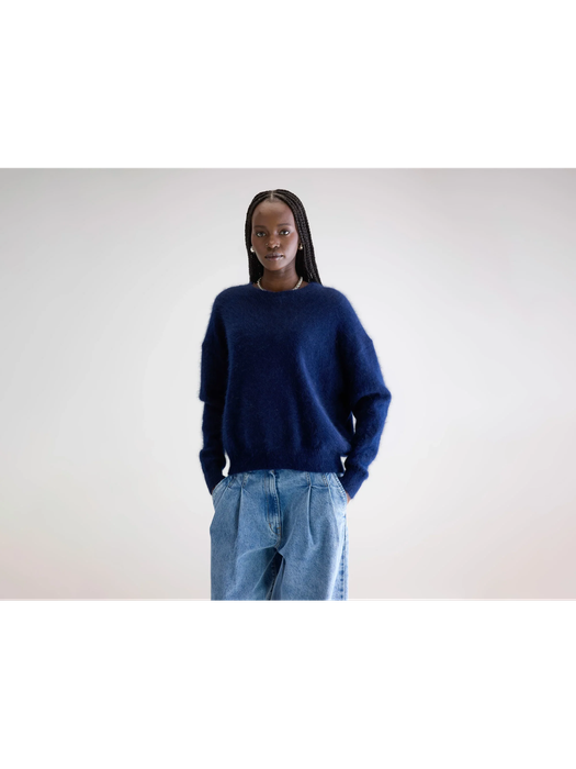 Donkerblauwe trui Bellerose