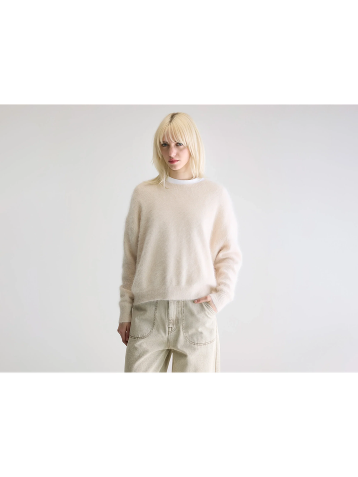 Beige trui Parchemin Bellerose 