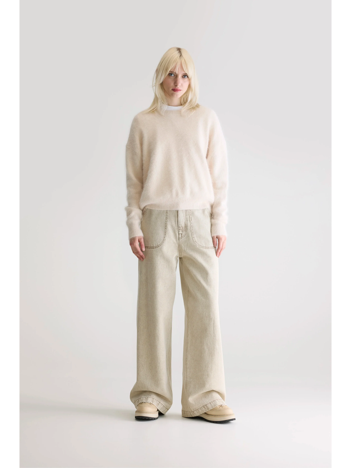 Beige trui Parchemin Bellerose 