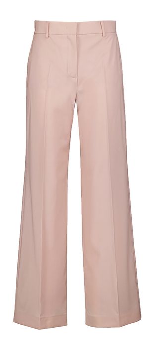Licht roze geklede broek Visivo Max Mara Weekend