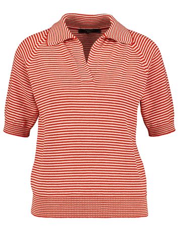 Rode gestreepte polo Junior Max Mara 