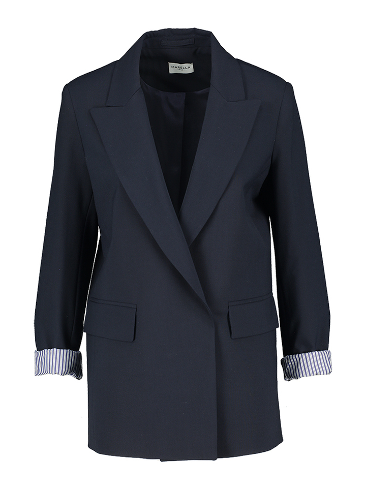 Blauwe blazer Nova Marella 