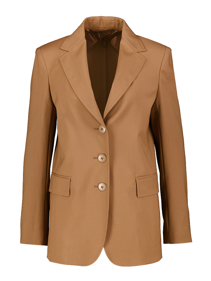 Camel kleuerige blazer Nice Max Mara Weekend