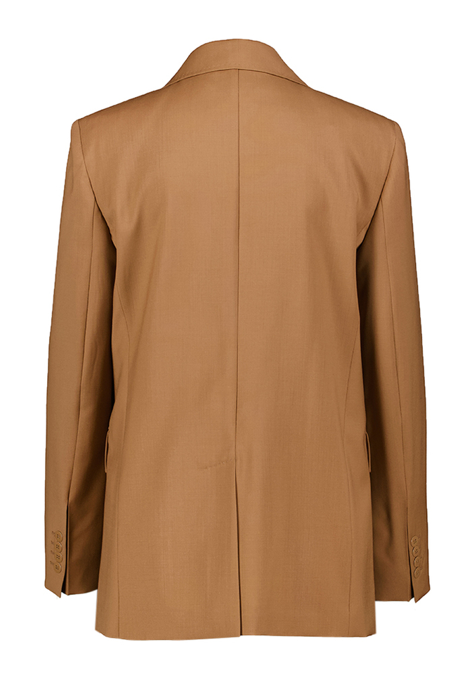 Camel kleuerige blazer Nice Max Mara Weekend