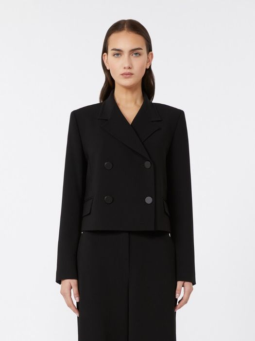 Zwart kort gekleed jasje Max Mara Weekend