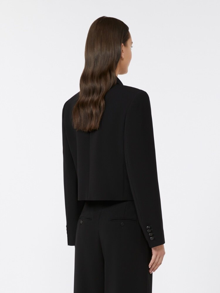 Zwart kort gekleed jasje Max Mara Weekend