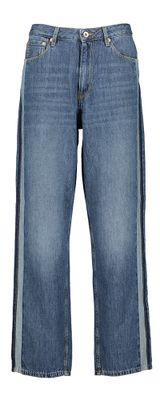 Blauwe straight fit jeans met speciale boord Bellerose Junior