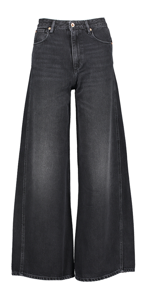 Donkergrijze loose fit jeans Bellerose Junior