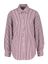 Wit en bordeaux gestreepte hemdblouse Ironi Bellerose Junior