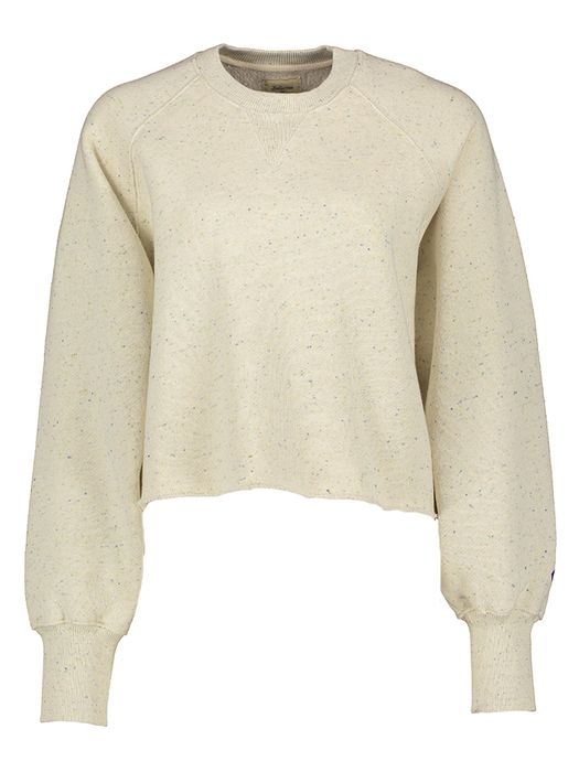 Ecru korte gestippelde trui Fabina Bellerose Junior